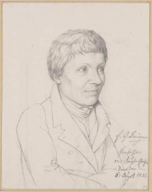 Bildnis Krüger, Ephraim Gottlieb (1756-1834), Kupferstecher, Hochschullehrer