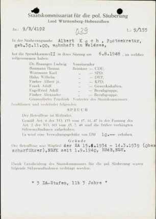 Koch, Albert