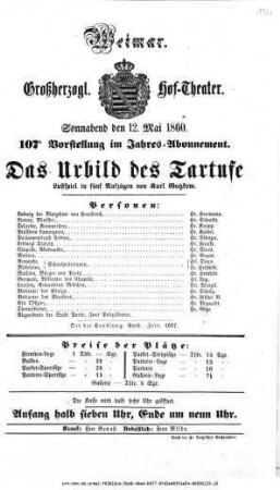 Das Urbild des Tartufe