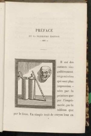 Préface de la première édition - 1865 -