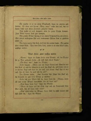 Was Hilde alles wissen wollte