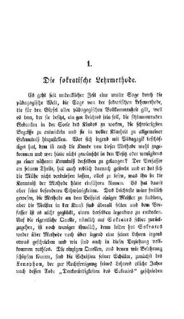 Die sokratische Lehrmethode