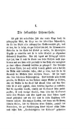 Die sokratische Lehrmethode