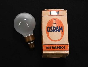 Fotoglühbirne - Osram Nitraphot mit Originalverpackung