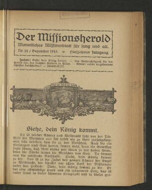 Nr. 12, Dezember 1915