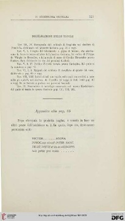 Dichiarazione delle tavole