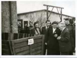 Ottomar Geschke beim Internationalen Buchenwald-Treffen Ostern 1952