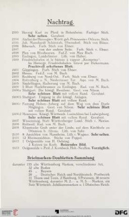 Nachtrag (Nr. 2393-2413)