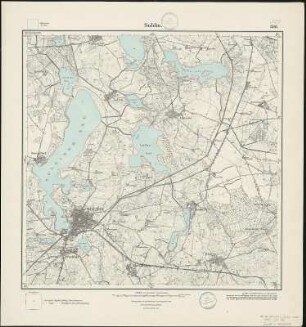 Meßtischblatt 1561 : Soldin, 1930 : Soldin. - Hrsg. 1891, einz. Nachtr. 1930. - 1:25000. - [Berlin]: Reichsamt für Landesaufnahme, 1930. - 1 Kt.