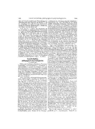 Gesellschaften, pädagogisch-psychologisch