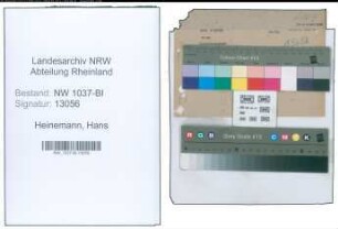 Entnazifizierung Hans Heinemann , geb. 03.12.1905 (Gerichtsrat)
