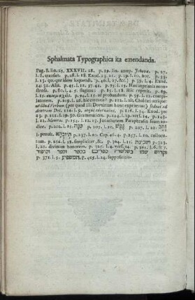 Sphalmata Typographica ita emendanda