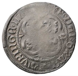 Münze, Groschen (Schwertgroschen), 1457 - 1464