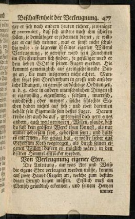 477-506, Von Verleugnung eigener Ehre.
