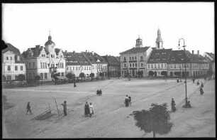 Ostritz. Marktplatz