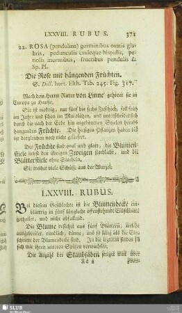 LXXVIII. Rubus