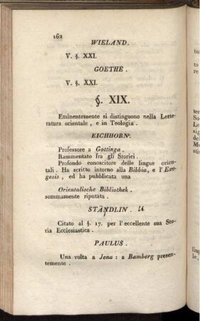 §. XIX. Teologia e Lingue Orientali