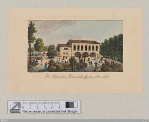 Der Tanzsaal im Frösnerschen Garten in Cannstadt