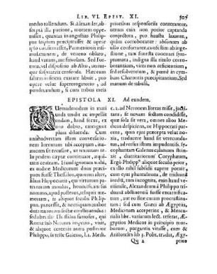 Epistola XI. - Epistola XX.