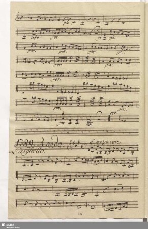 1789. Rondo: Sventurata in quest'istante / Fabrizi, V.