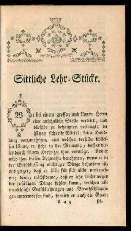 Sittliche Lehr-Stücke