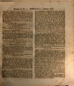 Münchener politische Zeitung : mit allerhöchstem Privilegium. 1826 = Jg. 27