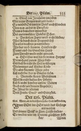Der 126. Psalm. - Der 150. Psalm.