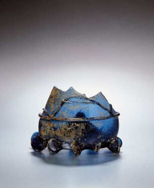 Becherfragment (blau)