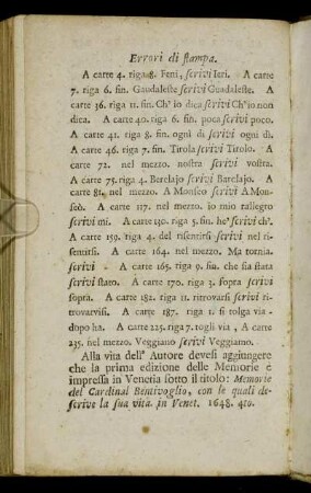Errori di stampa.