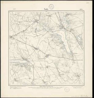 Meßtischblatt 1928 : Sady, 1911 : Sady. - Aufn. 1889, hrsg. 1890, bericht. 1911. - 1:25000. - [Berlin]: Reichsamt für Landesaufnahme, 1911. - 1 Kt.