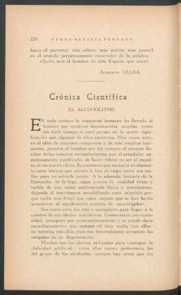 Crónica Científica