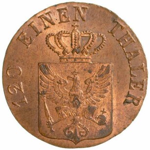 Münze, 3 Pfennig, 1840