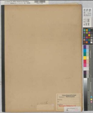 Bochum (Bochum) Bodenreform des Grundbesitzes der Rheinischen Stahlwerke AG, Essen in den Gemarkungen Günnigfeld, Wattenscheid, Sevinghausen und Westenfeld Mappe mit 38 Blättern 1950 1 : 500/1000/10 000 Einzeichnungen in Lichtpausen Kreissiedlungsamt Dortmund