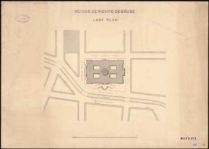 Reichsgericht, Leipzig: Lageplan
