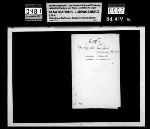 Herrmann, Karl Jakob (+12.11.1894); Kammervirtuos (Fagottist)