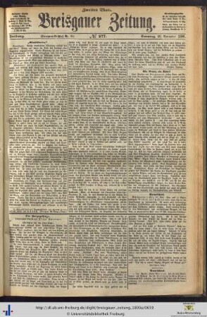 26.11.1899 (Zweites Blatt)