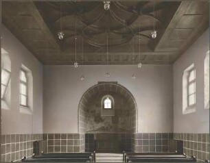 Fischer, Theodor; Ulm; Garnisonkirche (Pauluskirche) - Innenansicht