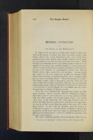 Imperial Literature.