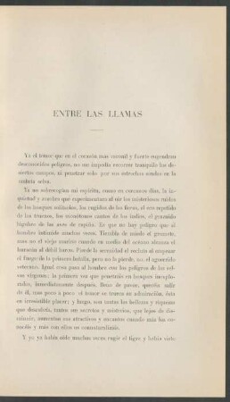 Entre las llamas