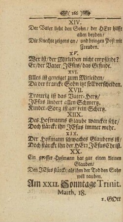 Am XXII. Sonntage Trinit. Matth. 18.