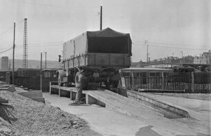 RAW Stuttgart Nord Fahrzeugprüfstand Wolframstraße Reichsbahn-LKW Wärter