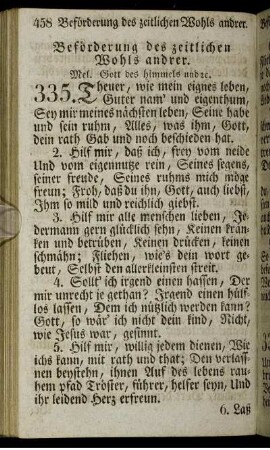 Beförderung des zeitlichen Wohls andrer.
