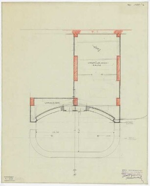 Stand der Fa. Seibt auf der Funkausstellung 1935, Berlin: Grundriss 1:50