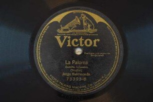 La paloma : canción habanera / (Yradier)