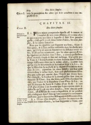 Chapitre II. Des Idées simples