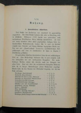 VII. Anhang.