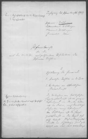 Talheim (Lkr. Tuttlingen): Pfarrbericht 1927
