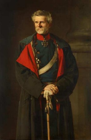 Bildnis des preußischen Generalfeldmarschalls Edwin Graf von Manteuffel