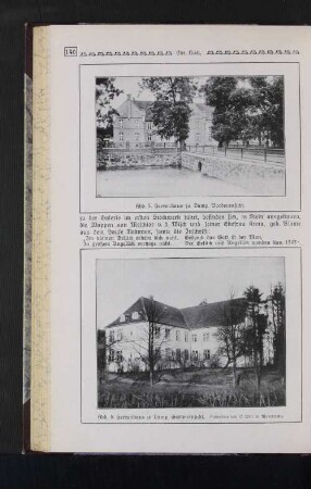 Herrenhaus zu Damp. Gartenansicht