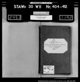 Zivilstandsregister Ildehausen (Kanton Seesen)